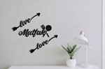 Live Mutfak Love-Duvar Yazısı