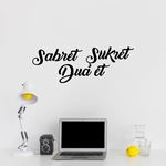 Sabret Şükret Duaet2-Duvar Yazısı