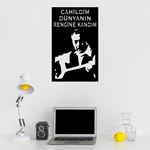 Cahildim Dünyanın Rengine Kandım-Duvar Tablosu