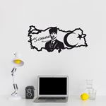 Atatürk İmzalı-Duvar Tablosu