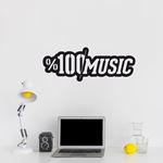 %100 Music-Duvar Tablosu