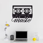Kaset Figürlü Music-Duvar Tablosu